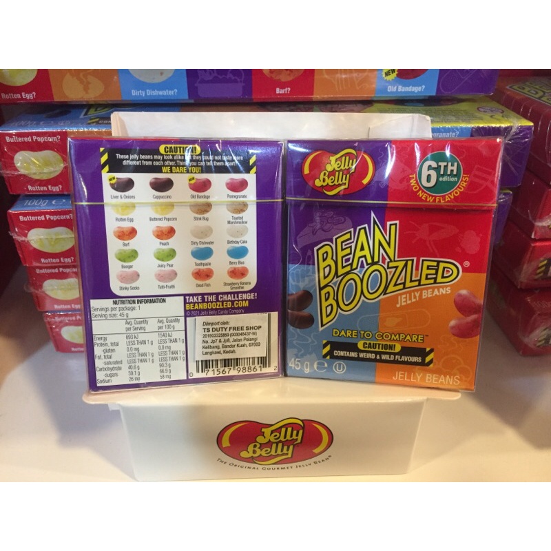 BEAN BOOZLED JELLY BELLY 5th EDITION 45g Shopee Malaysia