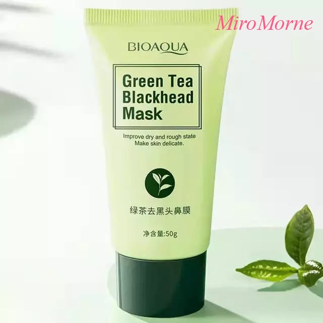 BIOAQUA Green Tea Blackhead Remover Mask Peeloff Mask Masker Muka Teh