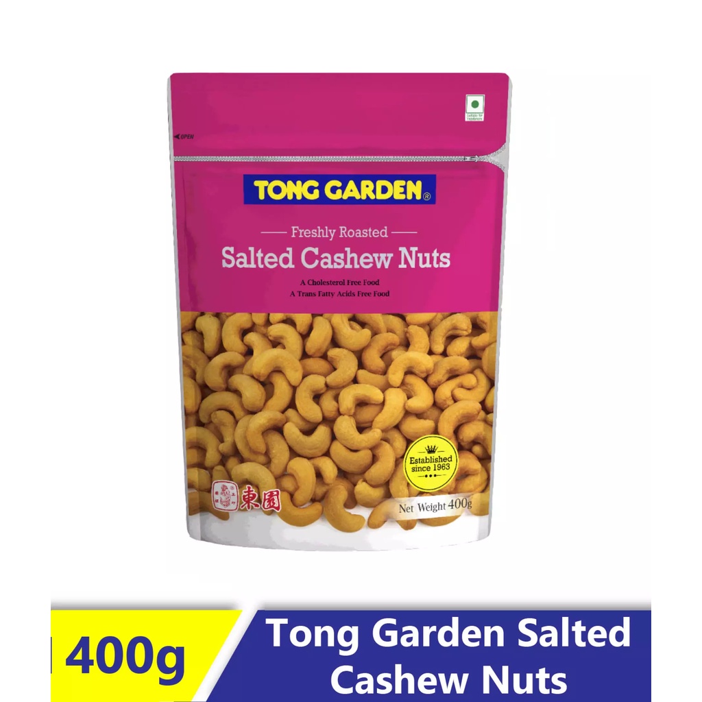 Tong Garden Salted Cashew Nuts 400g Shopee Malaysia
