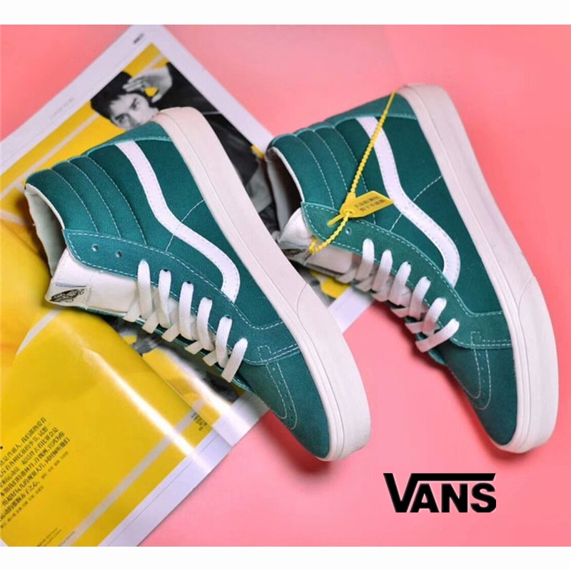 vans high green