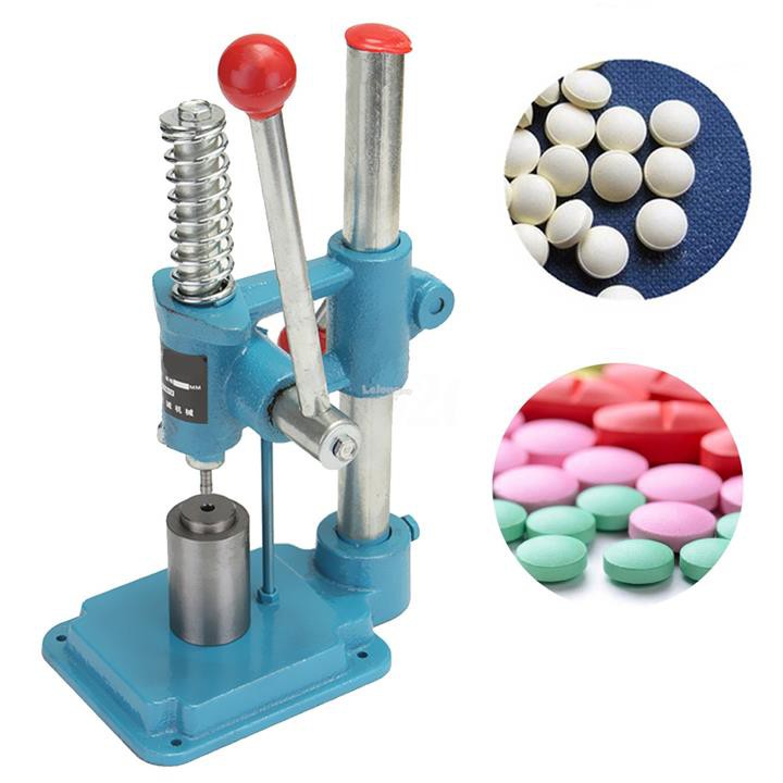 6/8/10mm Manual Tablet Powder Hand Pressing Press Machine Pill Punch ...