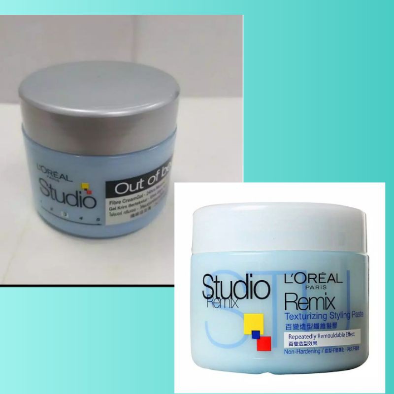 Loreal Paris Studio Fiber Cream Out Of Bed Or 150ml Regular Remix Cream |  Shopee Malaysia