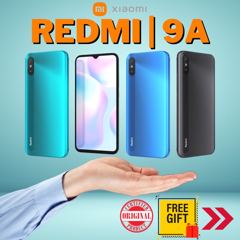 (1 YEAR WARRANTY) XIAOMI Redmi 9A 2GB + 32GB / Original Smartphone