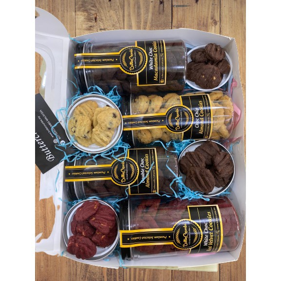 Kotak Hadiah Hadiah Free Gift Modern Box Hamper Raya Biskut Choc Chip Biskut Raya 100 Homemade Gift Box Hamper Shopee Malaysia