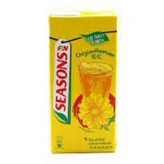 Seasons Soya Bean Susu Soya Teh Bunga 1 Litre Air Kotak Shopee Malaysia