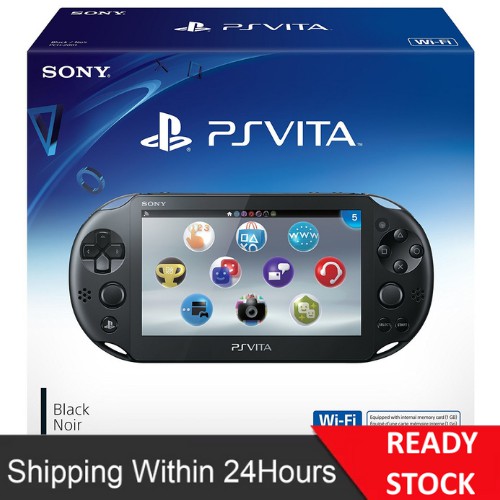 Ready Stock Sony Playstation Ps Vita Wi Fi 1k 2k Refurbished 32gb Mod Set Shopee Malaysia