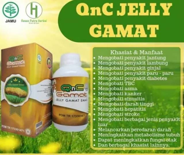 Qnc Jelly Gamat Gold 100 Original Malaysia