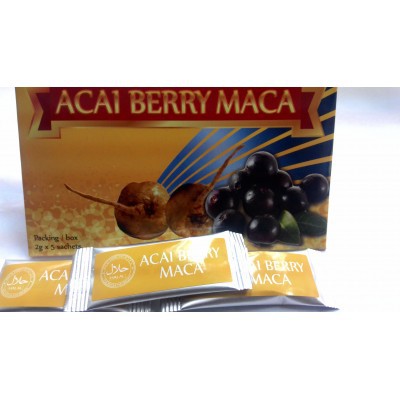 Acai Berry Maca Tea Sachets (Ubat Tenaga Batin Lelaki 