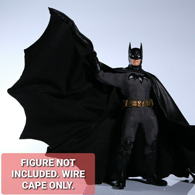 Custom Full Drape Cape For MAFEX Batman Begins Action Figure Cape Only 
