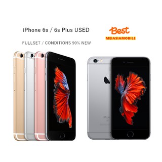 Apple Iphone 6s 16gb 32gb 64gb 128gb Used Fullset One Year Warranty Conditions 95 New Shopee Malaysia