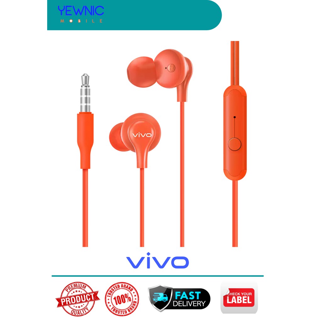 ORIGINAL VIVO COLOUR EARPHONE Shopee Malaysia
