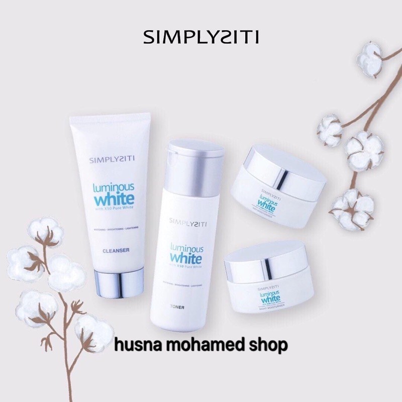 Exp 2023 Ship Today Simplysiti Luminous White Skincare Whitening Skincare Shopee Malaysia