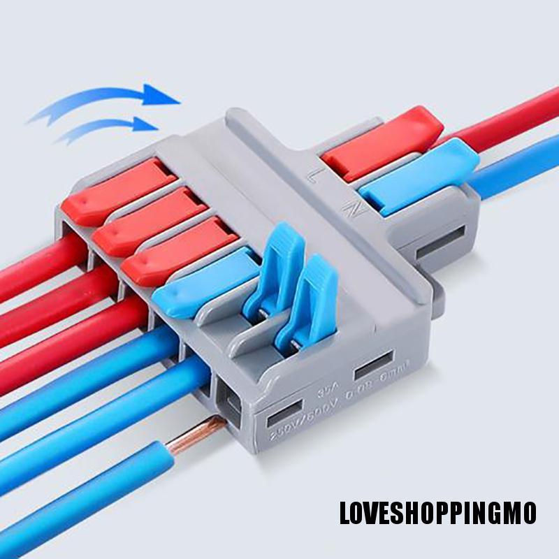 Readystock Quick Splitter 2 In 4/6 Out Wire Connector Universal Wiring Cable