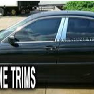 bmw e90 chrome window trim