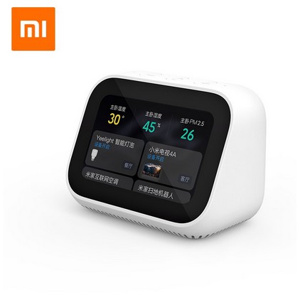 Xiaomi Smart Clock AI Touch Screen Bluetooth 4.2 Speaker Digital Display Alarm Clock WiFi App Control