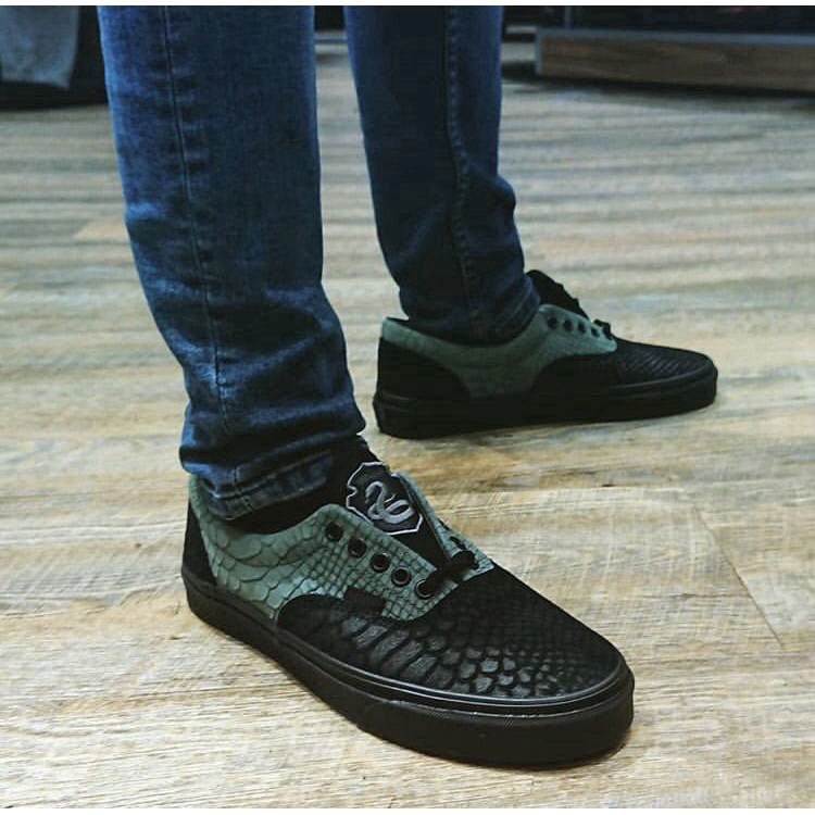 vans x harry potter slytherin era shoes