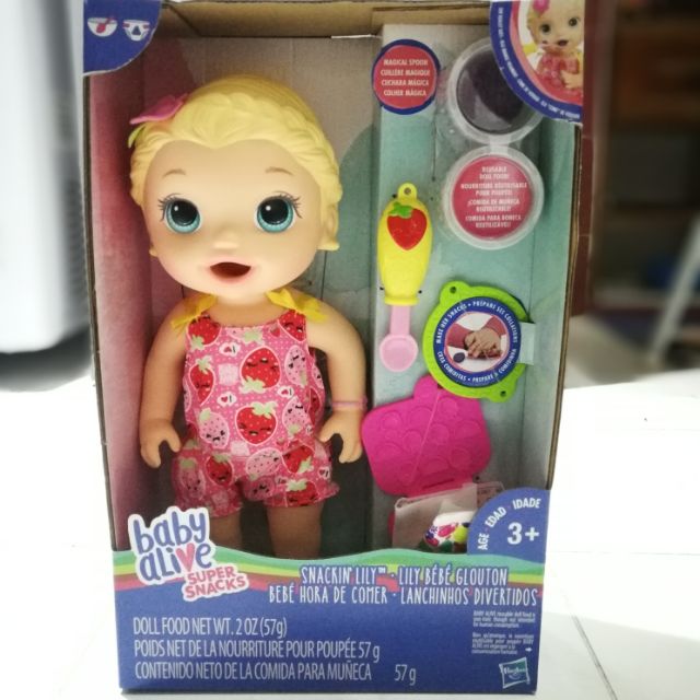 baby alive snackin lily