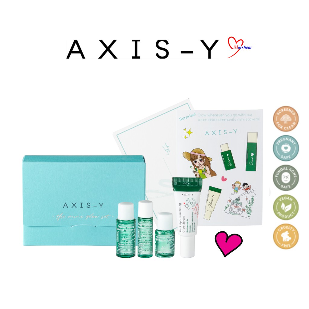 Axis-Y Mini Glow Set (4 Items) | Shopee Malaysia