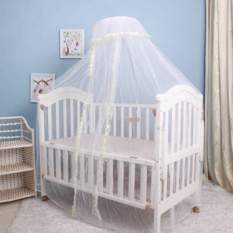 💐Nursery Baby Cot Bed Toddler Bed or Crib Canopy Mosquito Net White GBNG Shopee Malaysia