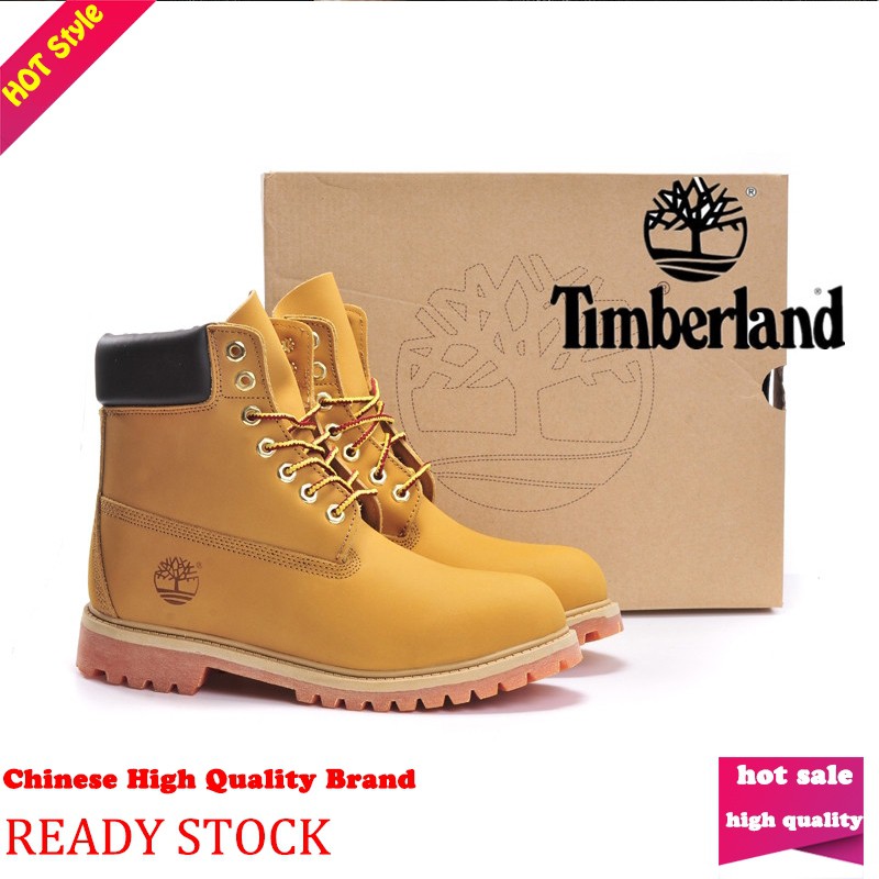 Lelaki Kasut Martin British My Kasut Timberland Signature Perempuan High Top Yellow Boots Boot Women Men Leather Shoes High Cut Top Kasut Lelaki Wanita