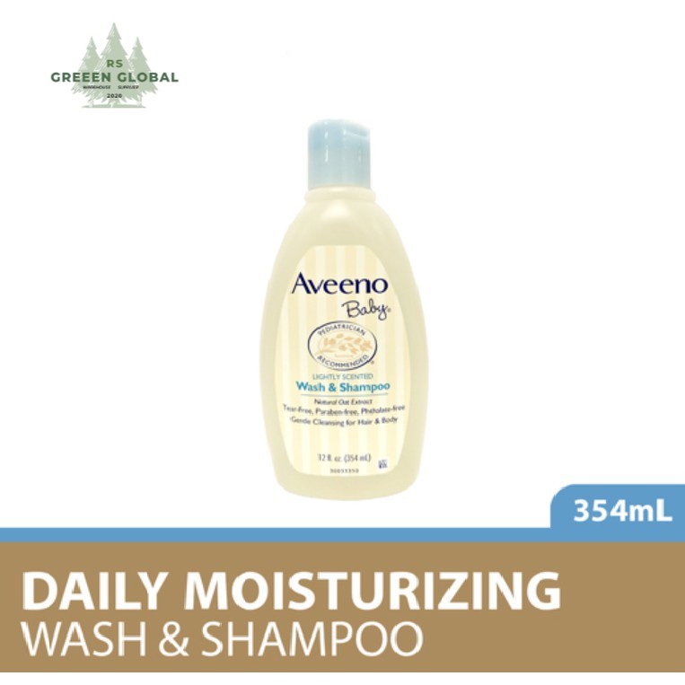 Aveeno Baby Wash & Shampoo (354ml) Shopee Malaysia