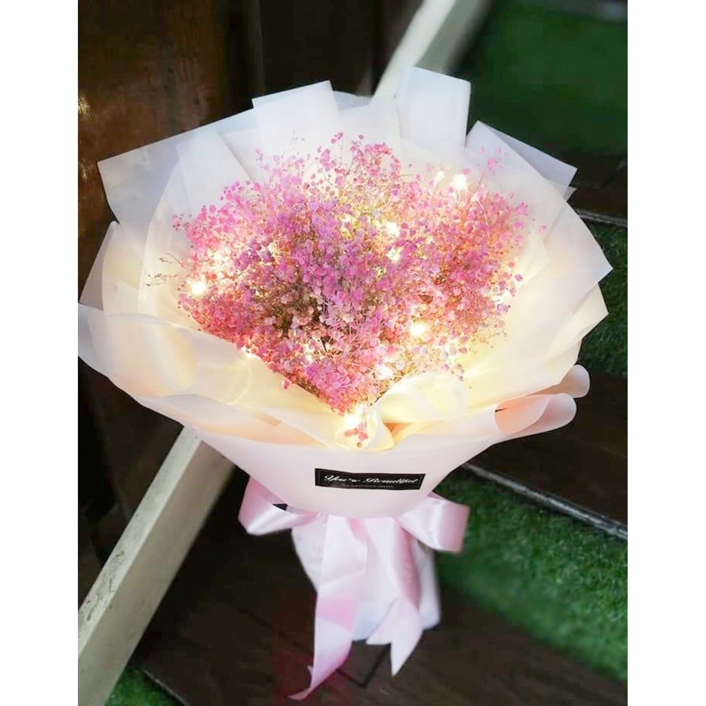 满天星花束 Kt027b Baby Breath Bouquet Kt027b Shopee Malaysia