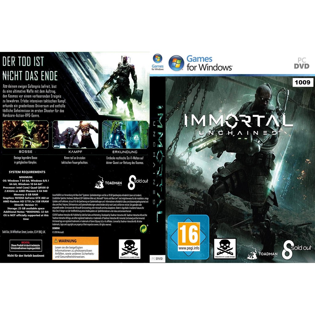 folder Soaked ventilation PC) Immortal Unchained (The Mask of Pain Added) | Shopee Malaysia