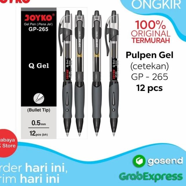 Trusted Sale Joyko GP265 Q Gel Pen 0.5 mm Gel Pen 12 Pcs Gel Pen