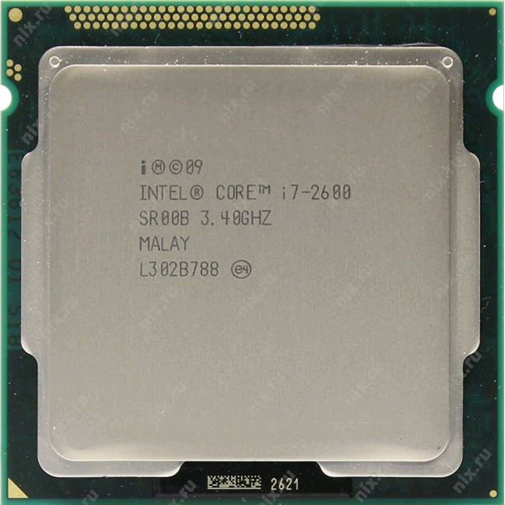 Genuine Intel Core i7-2600 SR00B 2nd Gen Socket LGA1155 3.40GHz 8MB 5.0GT/s Desktop CPU Processor i7 2600 LGA 1155 USED