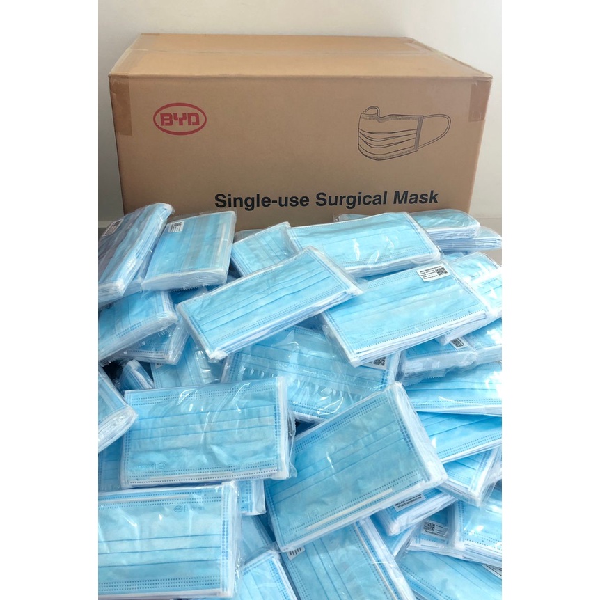 Byd care singleuse Surgical Mask 10pcs/pack (BYd mask) Shopee Malaysia