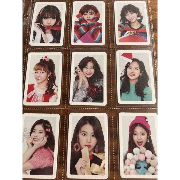 Original Twice Merry Happy Ver B Photocard Shopee Malaysia