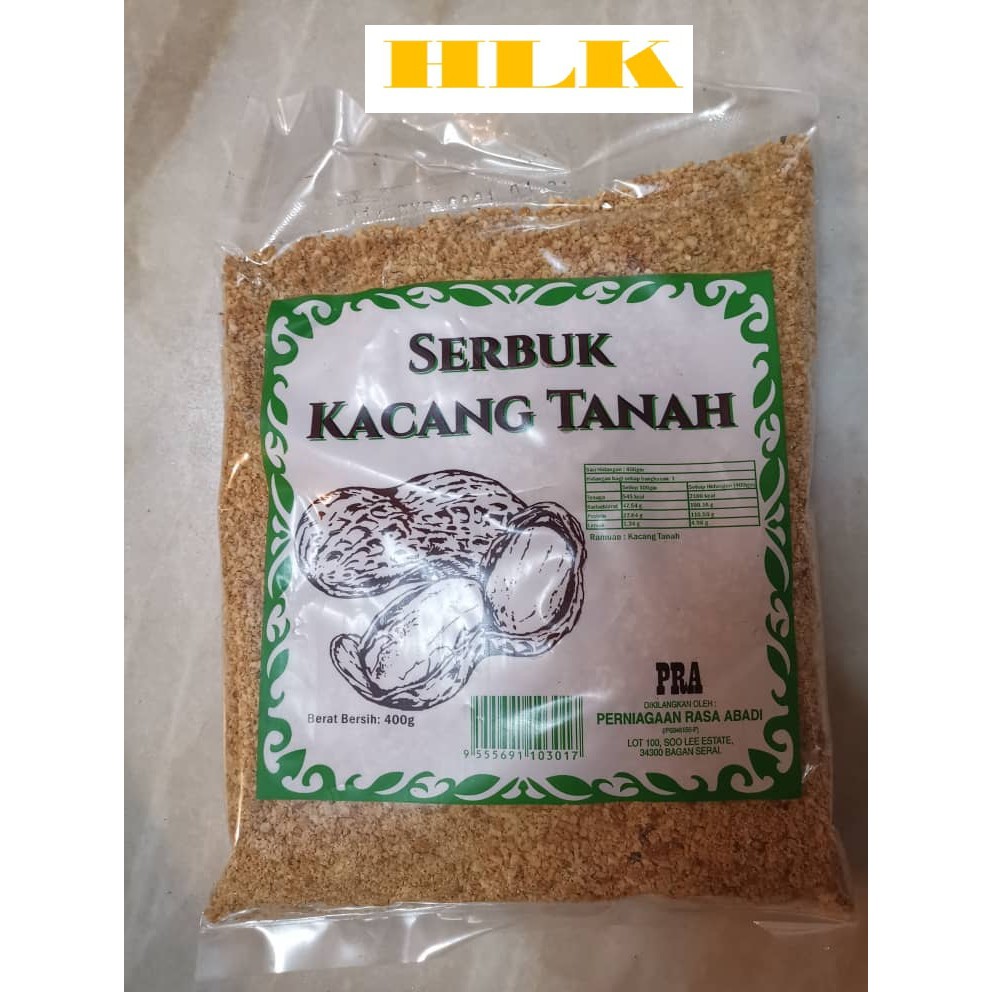 Serbuk Kacang Tanah Kacang Tanah Hancur Pra 400 Gram