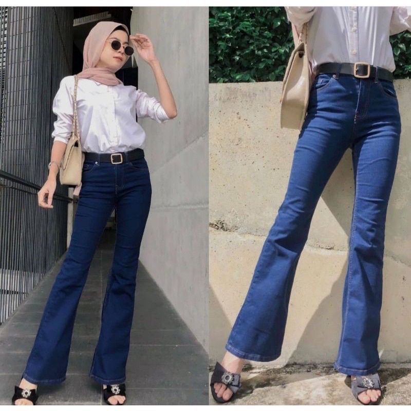 ?ladies bootcut jeans ?Ready stock ?