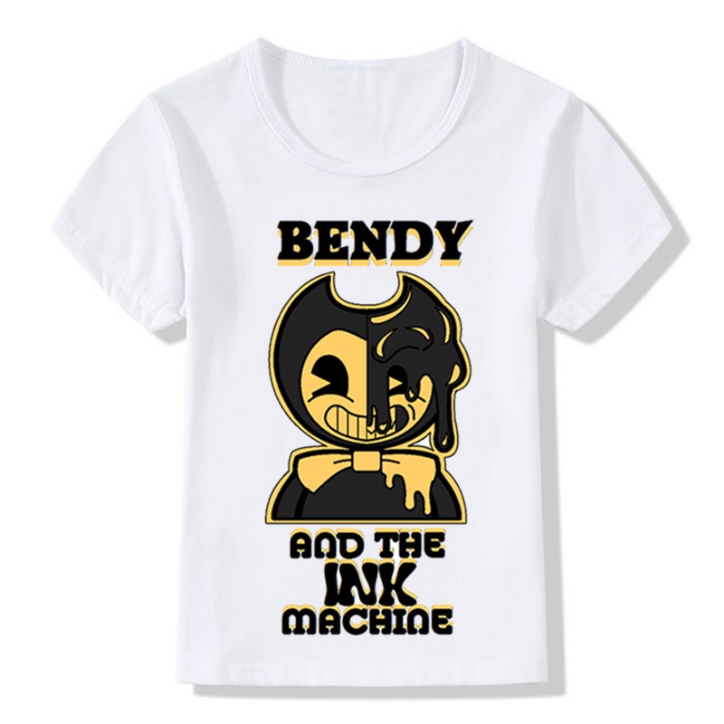 Boy And Girl Bendy And The Ink Machine T Shirts Children Personaliz - boy and girl bendy and the ink machine t shirts children personaliz top tee shopee malaysia