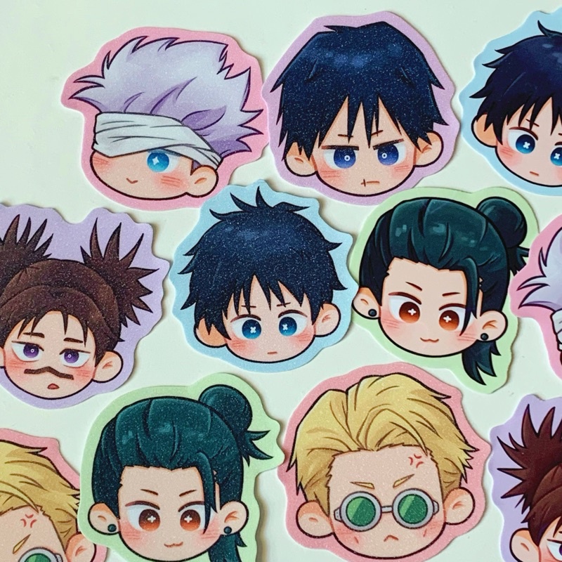 Jujutsu Kaisen Stickers Vol 2 JJK anime waterproof for laptop, phone ...