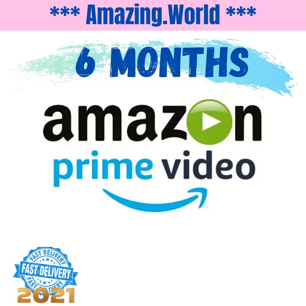 Amazon Prime Video 6 Months Subscription Activation Shopee Malaysia