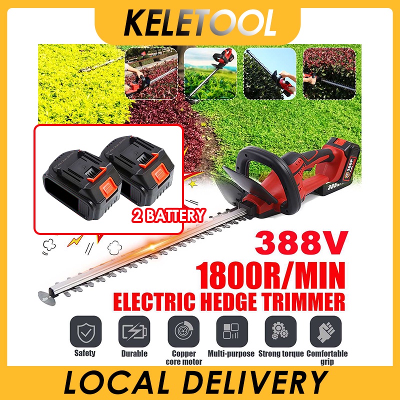 Electric hedge trimmer Cordless Hedge Trimmer Hedge Trimmer Battery Electric Hedge Trimmer for