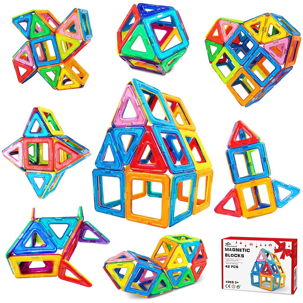 magnetic tile building blocks