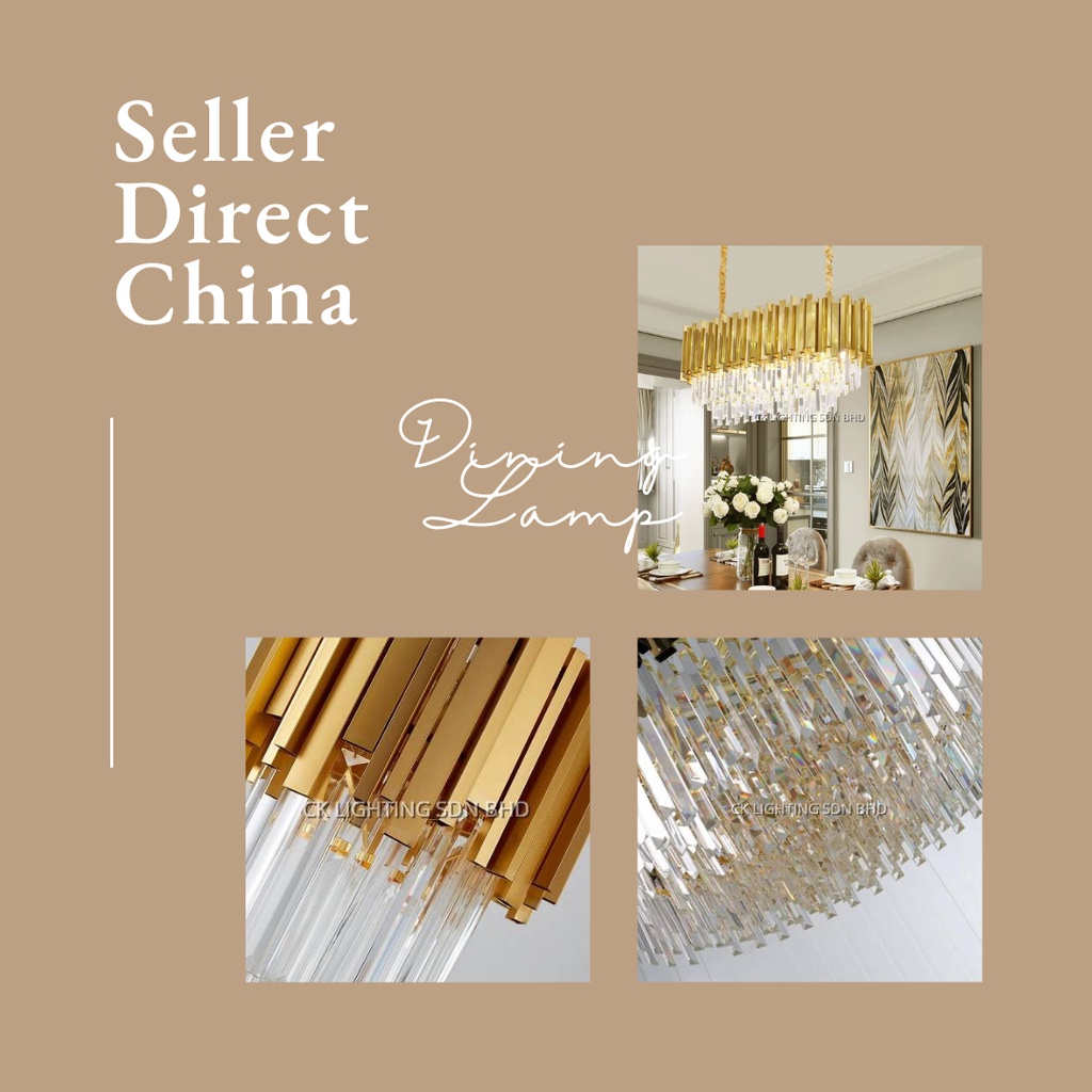 SELLER DIRECT CHINA CHANDELIER MODERN FOR DINING SMALL SIZE ( 60CM