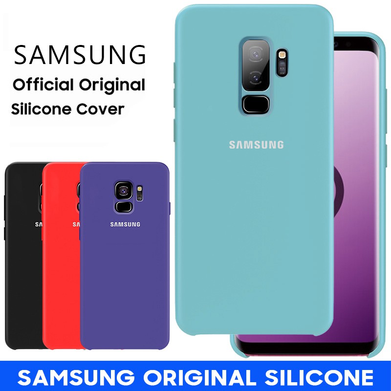 Official Original Silicone Real Case Samsung Galaxy Cover Samsung S9 Casing | Shopee Malaysia