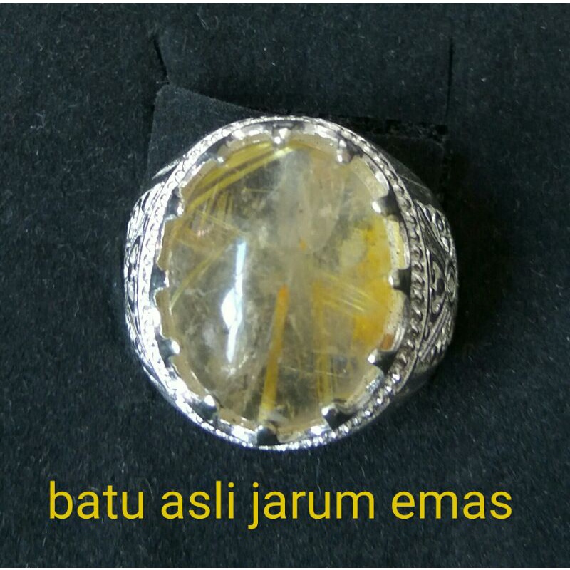 Cincin Batu Jarum Emas 17 56 18 Shopee Malaysia