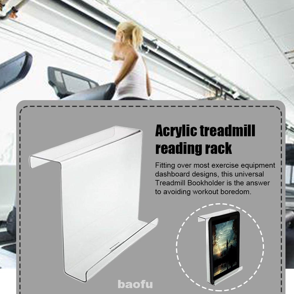 treadmill reading rack