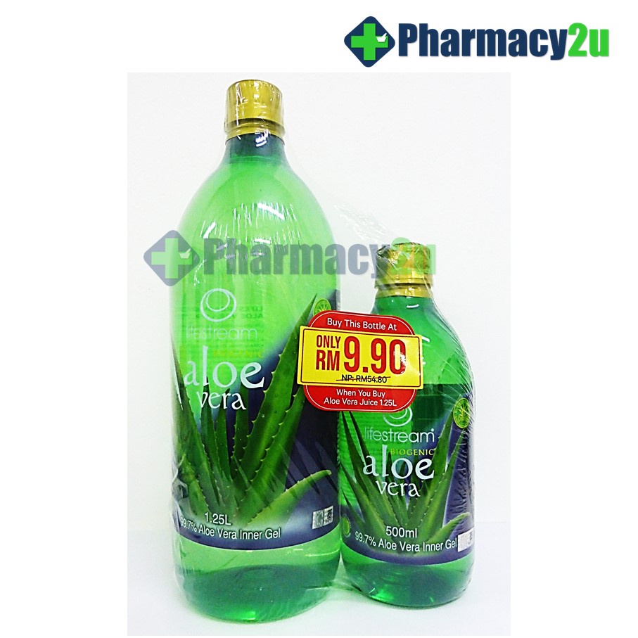 Lifestream Biogenic Aloe Vera Juice 1 25l Shopee Malaysia