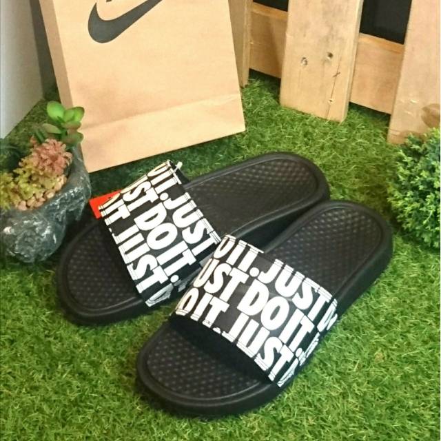 nike flip flops just do it