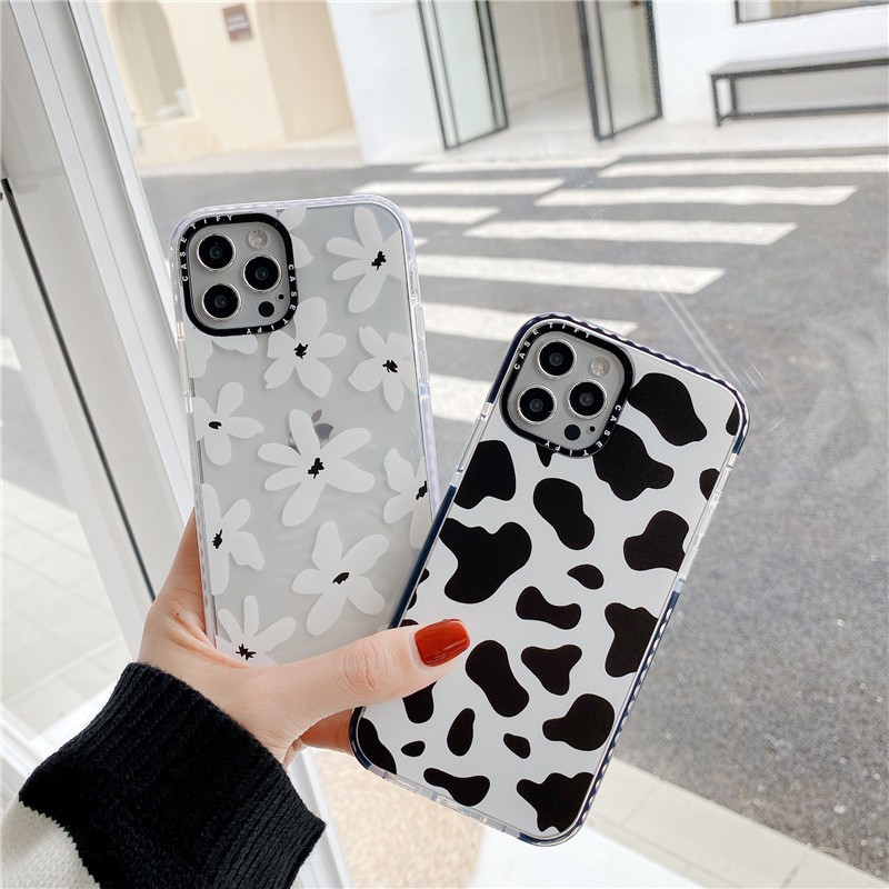 Casetify Cow Floral Phone Case for iPhone 12/12Pro/12Pro Max/11/11Pro