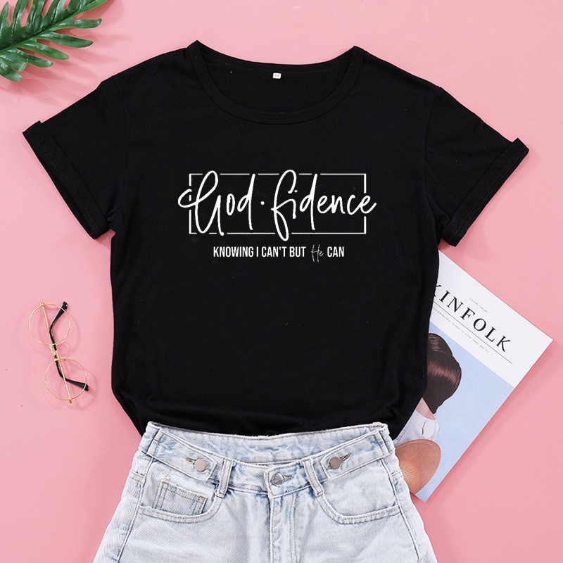 God Fidence Knowing I Can't But He Can 