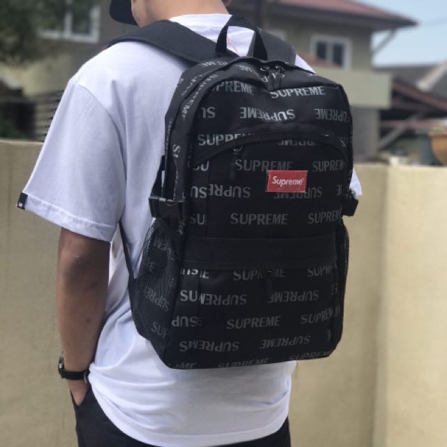 supreme reflective backpack