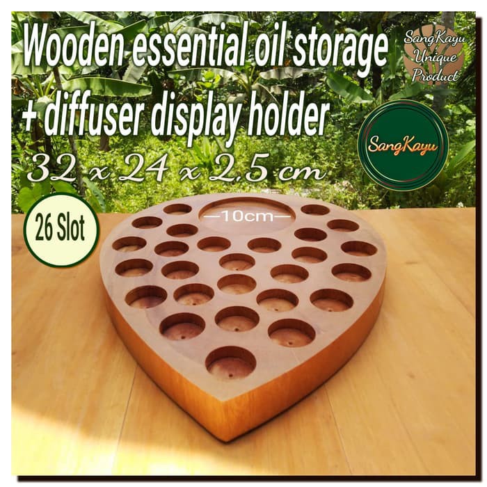 Essential oil rack display 32x24x2.5 + humadifier Water diffuser holder