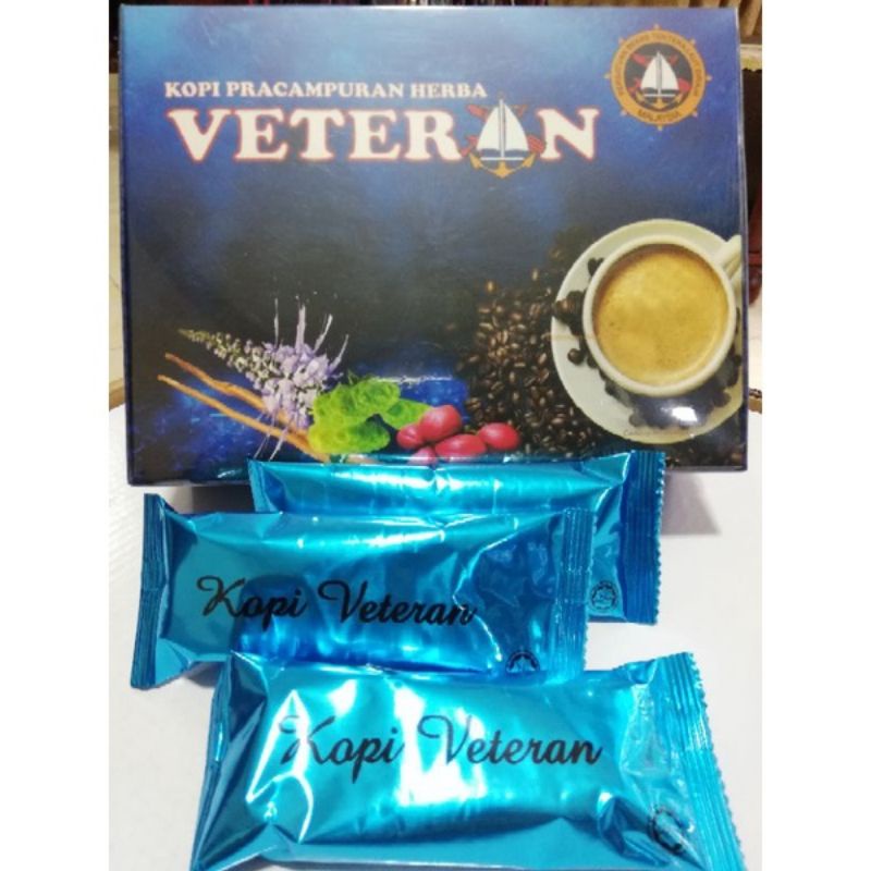 Kopi Veteran TLDM Trial Pack 5 Sachet x 30g