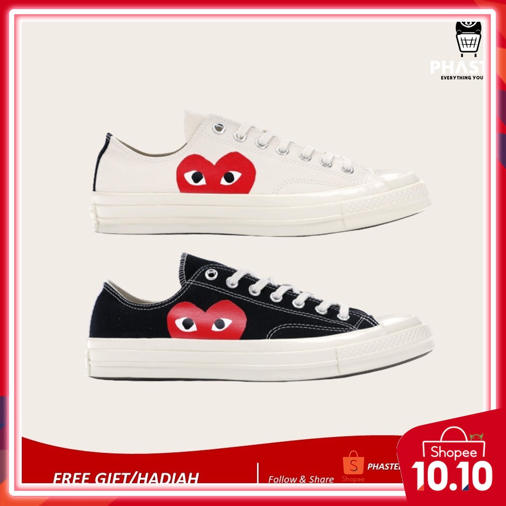 converse x cdg low
